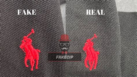 fake polo logo vs real|ralph lauren polo counterfeit check.